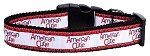 American Cutie Nylon Dog Collar (size: Sm)
