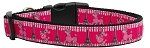 Poodles in Paris Nylon Dog Collar (size: XL)