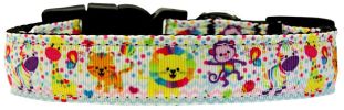 Jungle Party Animals Nylon Dog Collar