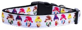 Crazy for Kimonos Nylon Dog Collar