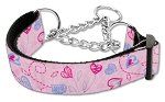 Crazy Hearts Nylon Collars