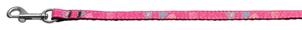 Crazy Hearts Nylon Collars