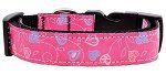 Crazy Hearts Nylon Collars