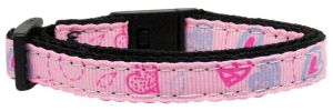 Crazy Hearts Nylon Collars