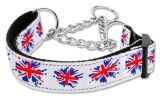 Graffiti Union Jack(UK Flag) Nylon Ribbon Collar