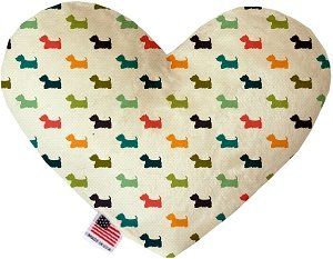 It is a Westie's World Heart Dog Toy (size: 8 Inch)