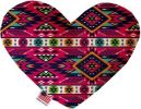 Pink Southwest Heart Dog Toy