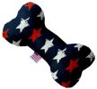 Graffiti Stars Canvas Bone Dog Toy