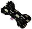 Fancy New Year Canvas Bone Dog Toy