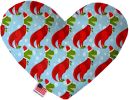Christmas T-rex Canvas Heart Dog Toy