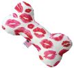 Smooches Canvas Bone Dog Toy
