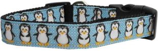 Penguins Nylon Dog Collar