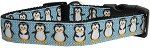 Penguins Nylon Dog Collar
