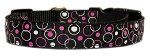 Retro Nylon Ribbon Collar (size: Black Sm)
