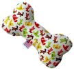 Cowboys Canvas Bone Dog Toy