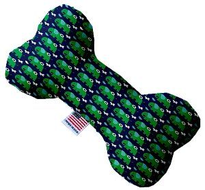 Elephants and Butterflies Canvas Bone Dog Toy (size: 8 Inch)