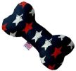 Graffiti Stars Canvas Bone Dog Toy