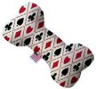 Deck of Cards Canvas Bone Dog Toy