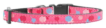 Lollipops Nylon Ribbon Collar
