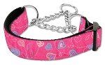 Crazy Hearts Nylon Collars
