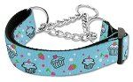 Cupcakes Nylon Ribbon Collar