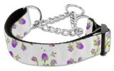 Roses Nylon Ribbon Collar