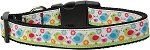 Chirpy Chicks Nylon Dog Collar (size: Medium Narrow)