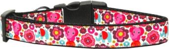 Elephant Elefun Nylon Dog Collar