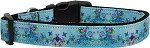 Dreamy Blue Dog Collar (size: medium)