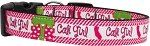 Cali Girl Nylon Dog Collars (size: medium)