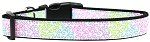 Summer Swirls Nylon Dog Collar (size: Sm)