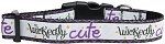 Wickedly Cute Nylon Dog Collar