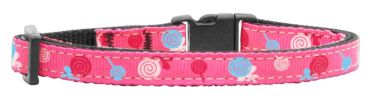 Lollipops Nylon Ribbon Collar