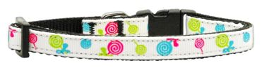 Lollipops Nylon Ribbon Collar