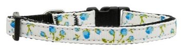 Roses Nylon Ribbon Collar