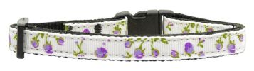 Roses Nylon Ribbon Collar