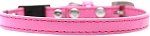 Plain Breakaway Cat Collar (size: Bright Pink Size 10)