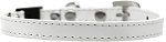 Plain Breakaway Cat Collar (size: White Size 10)