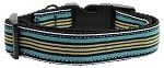 Preppy Stripes Nylon Ribbon Collars