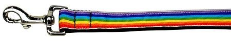 Rainbow Striped Nylon Collars