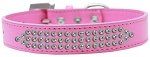 Three Row AB Crystal Dog Collar
