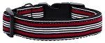 Preppy Stripes Nylon Ribbon Collars