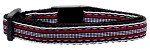 Preppy Stripes Nylon Ribbon Collars