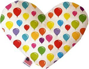 Balloons Canvas Heart Dog Toy (size: 8 Inch)