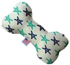 Starfish Canvas Bone Dog Toy (size: 6 Inch)