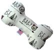 Baby Bear Canvas Bone Dog Toy