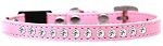 Clear Jewel Breakaway Cat Collar (size: Lavender Size 14)