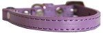 Premium Plain Cat safety Collar (size: Lavender Size 14)