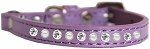Pearl and Clear Jewel Cat safety Collar