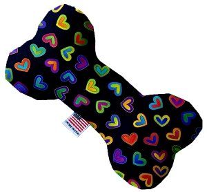 Bright Canvas Bone Dog Toy (size: 8 Inch)